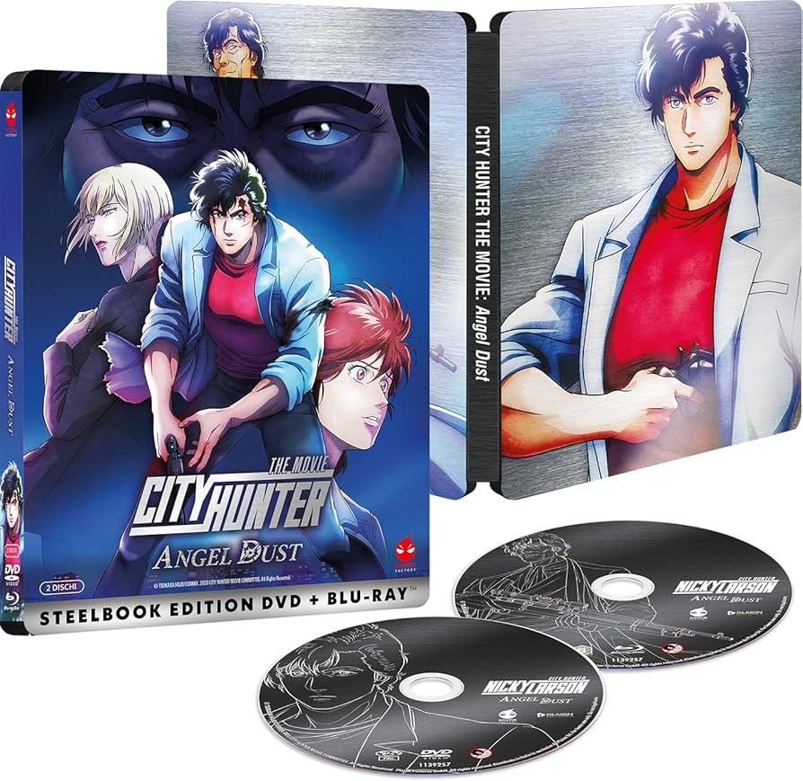 City Hunter The Movie: Angel Dust (Steelbook Blu-ray + DVD